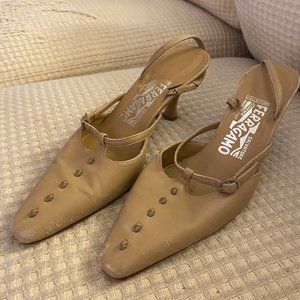 Ferragamo Kitten Heel